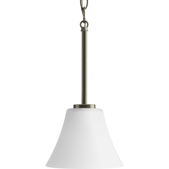 Progress Lighting P5300-20W One Light Pendant, Antique Bronze