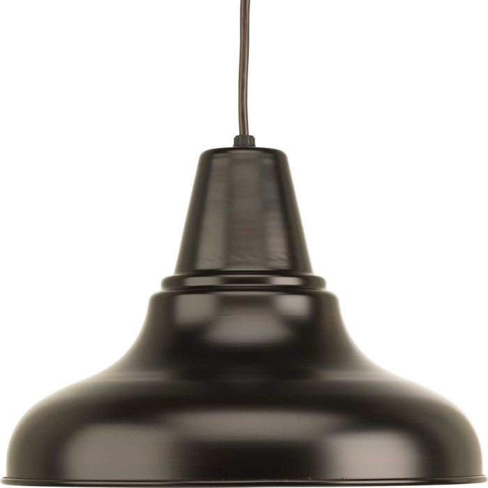 Progress Lighting P5551-20 One Light Hanging Lantern, Antique Bronze