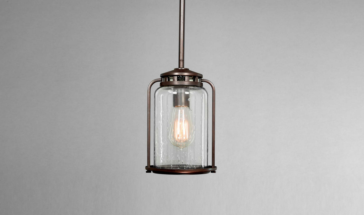 Progress Lighting P5560-20 One Light Hanging Lantern, Antique Bronze