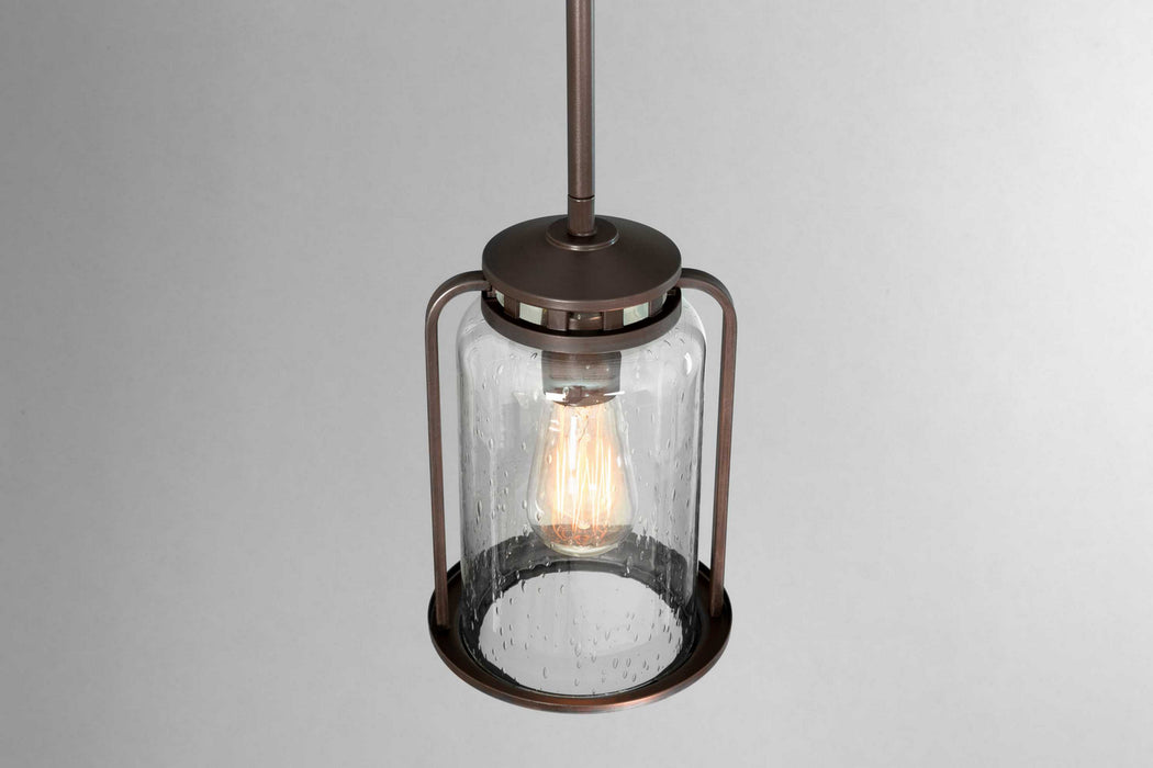 Progress Lighting P5560-20 One Light Hanging Lantern, Antique Bronze