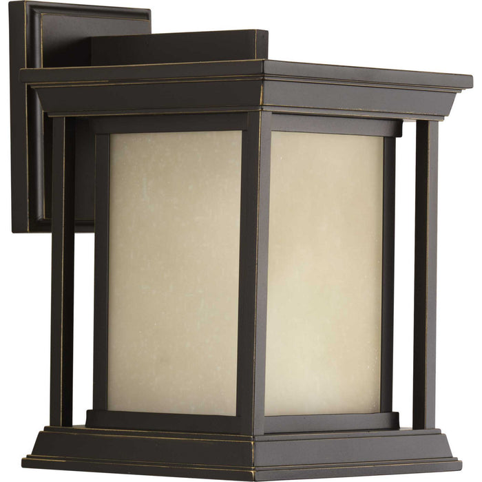 Progress Lighting P5605-20 One Light Wall Lantern, Antique Bronze