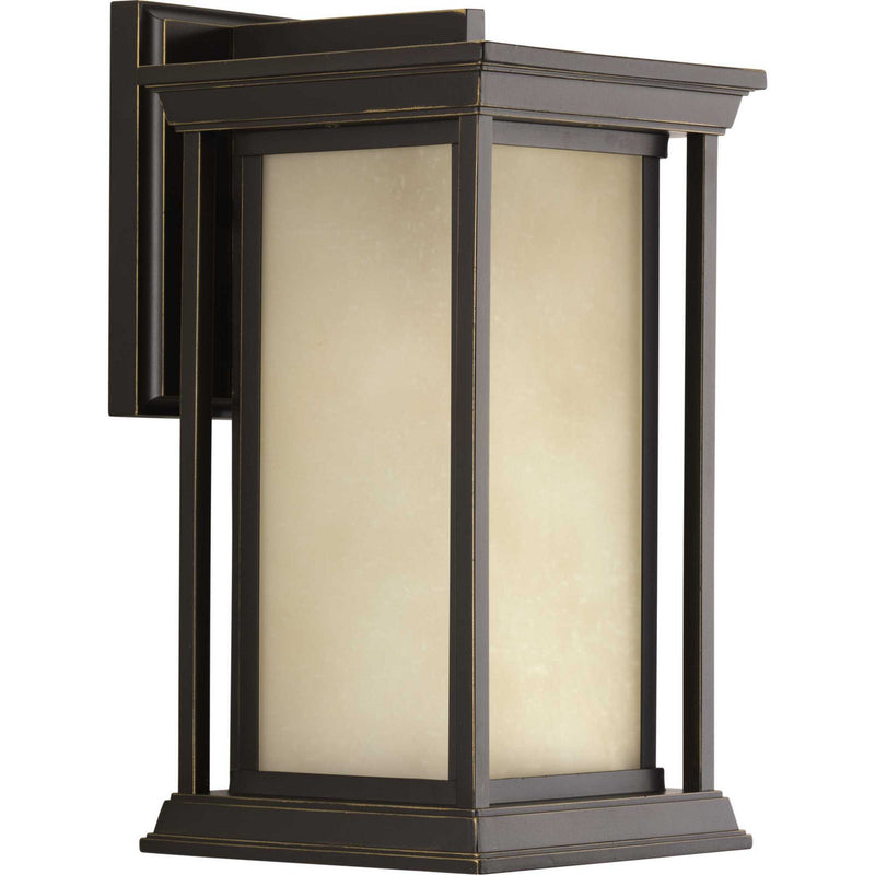Progress Lighting P5610-20 One Light Wall Lantern, Antique Bronze