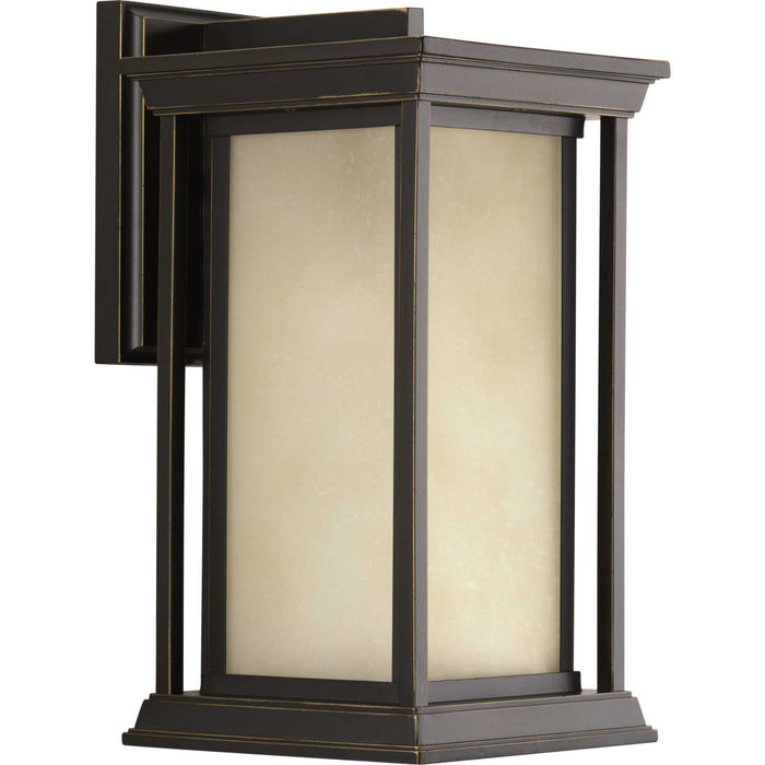 Progress Lighting P5610-20 One Light Wall Lantern, Antique Bronze