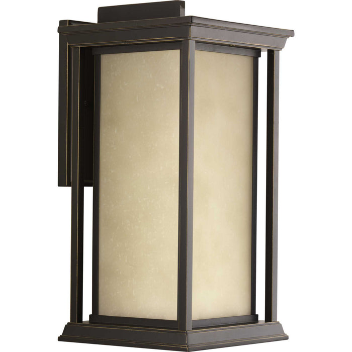 Progress Lighting P5613-20 One Light Wall Lantern, Antique Bronze