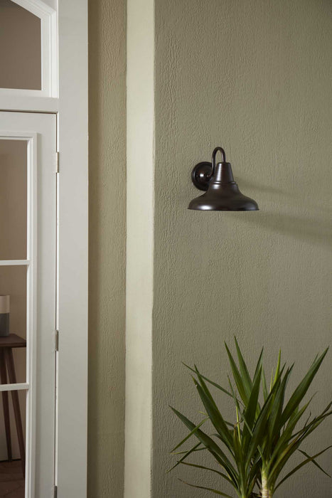 Progress Lighting P5623-20 One Light Wall Lantern, Antique Bronze