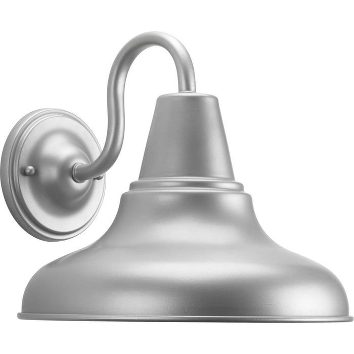 Progress Lighting P5623-82 One Light Wall Lantern, Metallic Gray