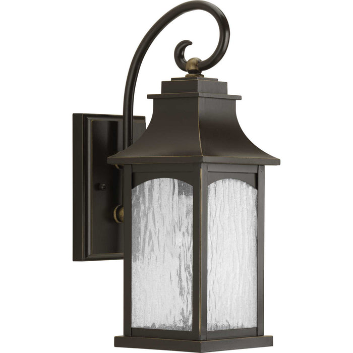 Progress Lighting P5753-108 One Light Wall Lantern, Oil Rubbed Bronze