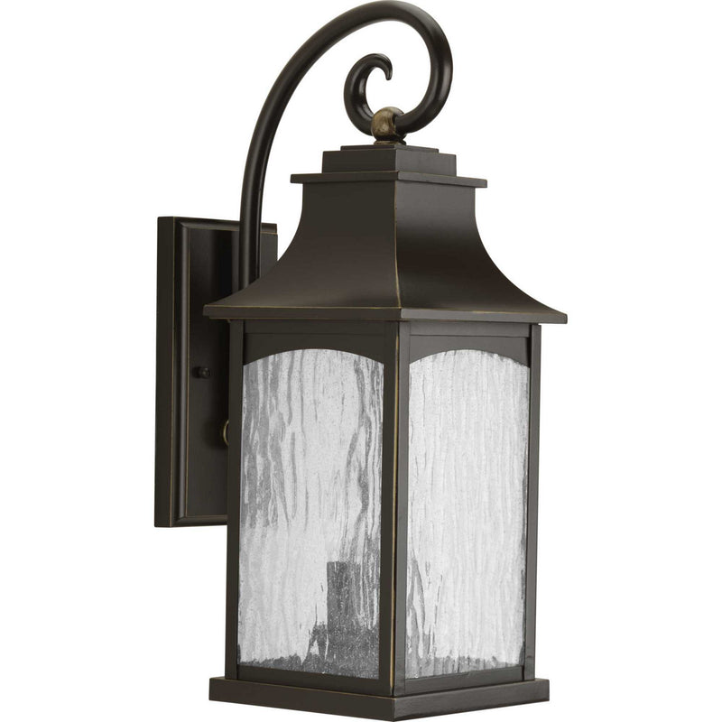 Progress Lighting P5754-108 Two Light Wall Lantern, Oil Rubbed Bronze