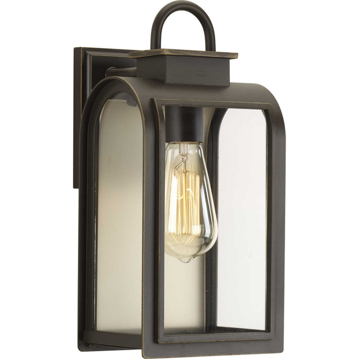 Progress Lighting P6030-108 One Light Wall Lantern, Oil Rubbed Bronze