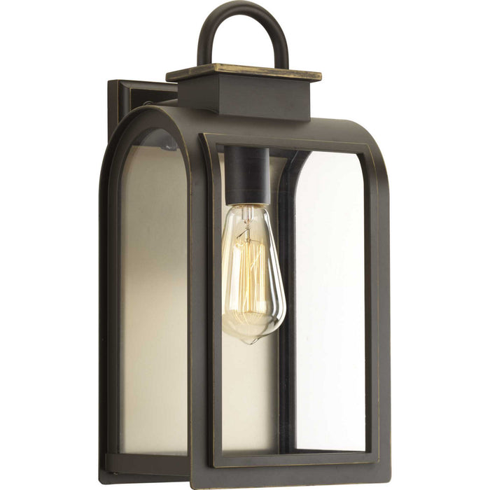 Progress Lighting P6031-108 One Light Wall Lantern, Oil Rubbed Bronze