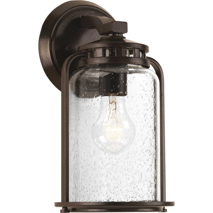 Progress Lighting P6043-20 One Light Wall Lantern, Antique Bronze