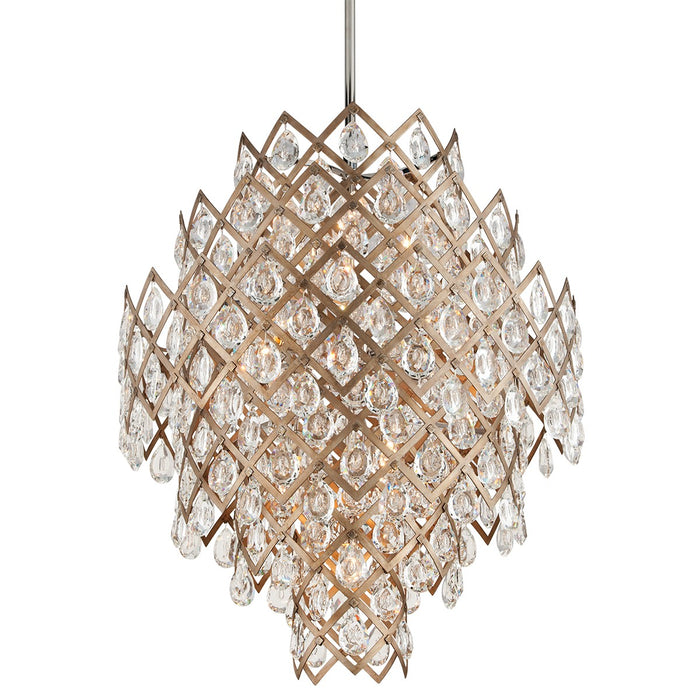 Corbett Lighting 214-411 11 Light Chandelier, Vienna Bronze
