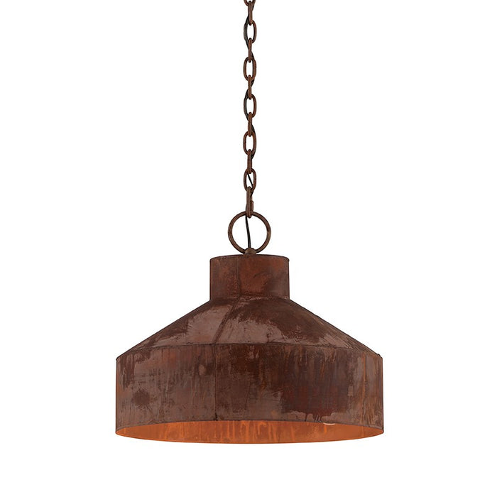 Troy Lighting F5263-RP Three Light Pendant, Rust Patina