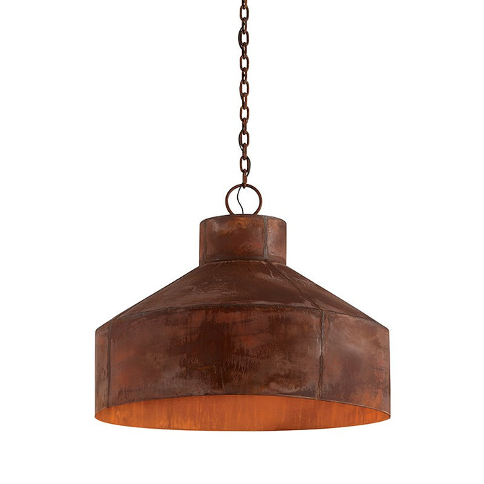 Troy Lighting F5265-RP Five Light Chandelier, Rust Patina