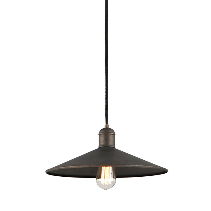 Troy Lighting F5422-VBZ One Light Pendant, Vintage Bronze