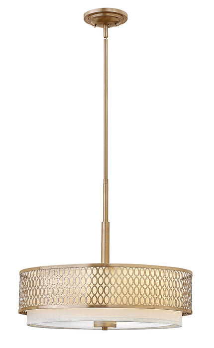 Fredrick Ramond FR35603BRG LED Chandelier, Brushed Gold