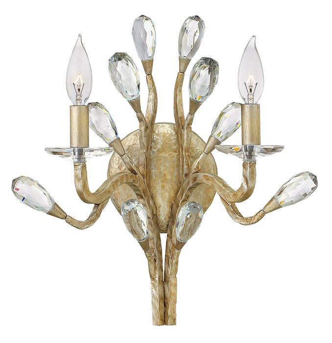 Fredrick Ramond FR46802CPG LED Wall Sconce, Champagne Gold