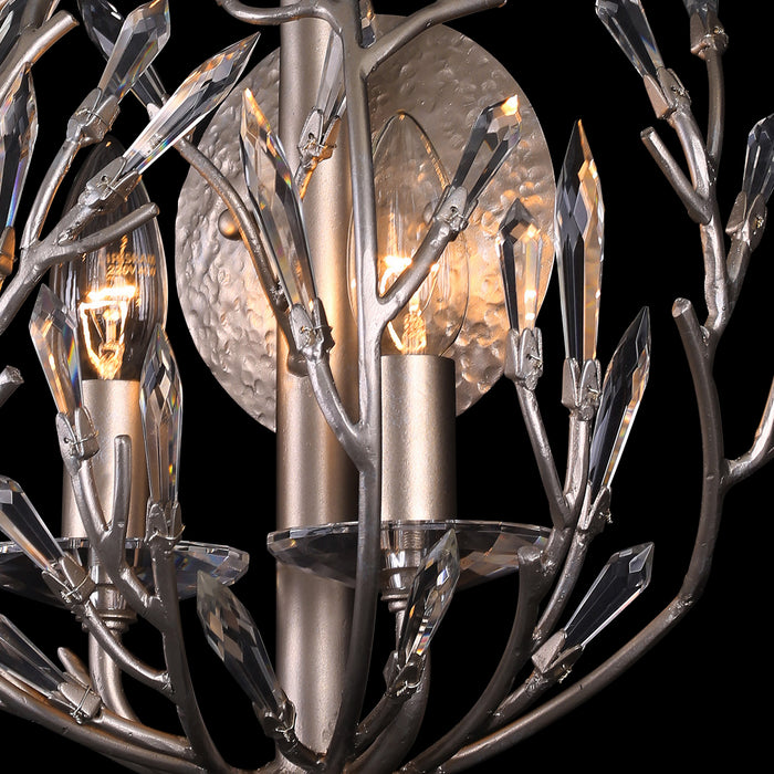Varaluz 271K02GD Two Light Wall Sconce, Gold Dust