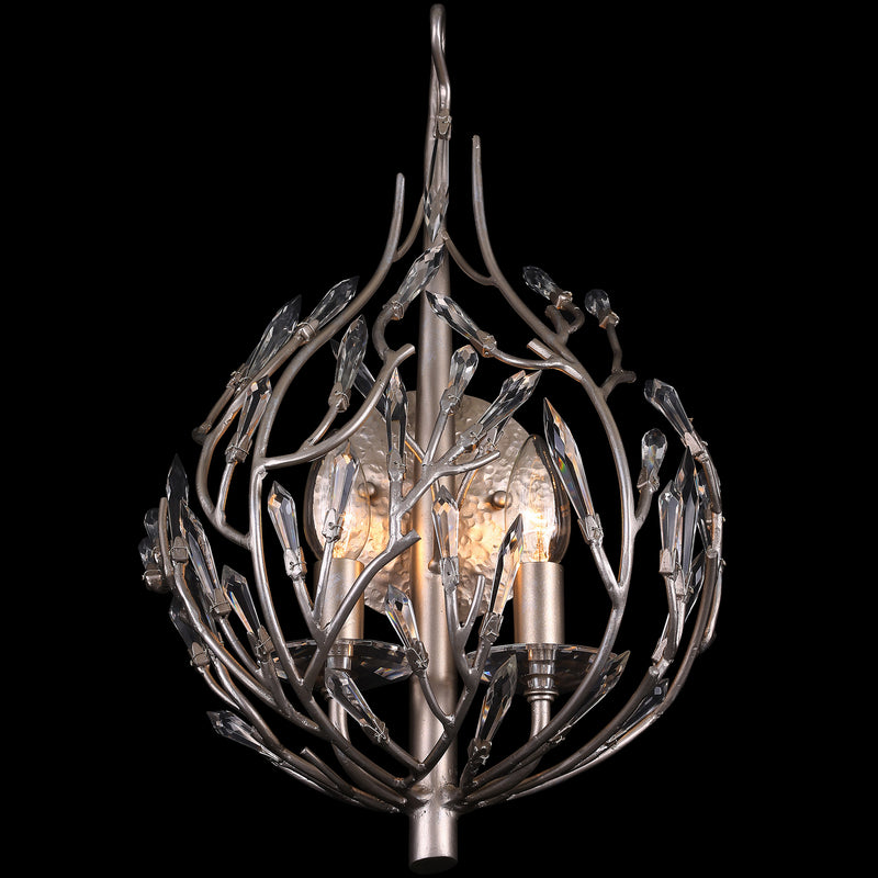 Varaluz 271K02GD Two Light Wall Sconce, Gold Dust