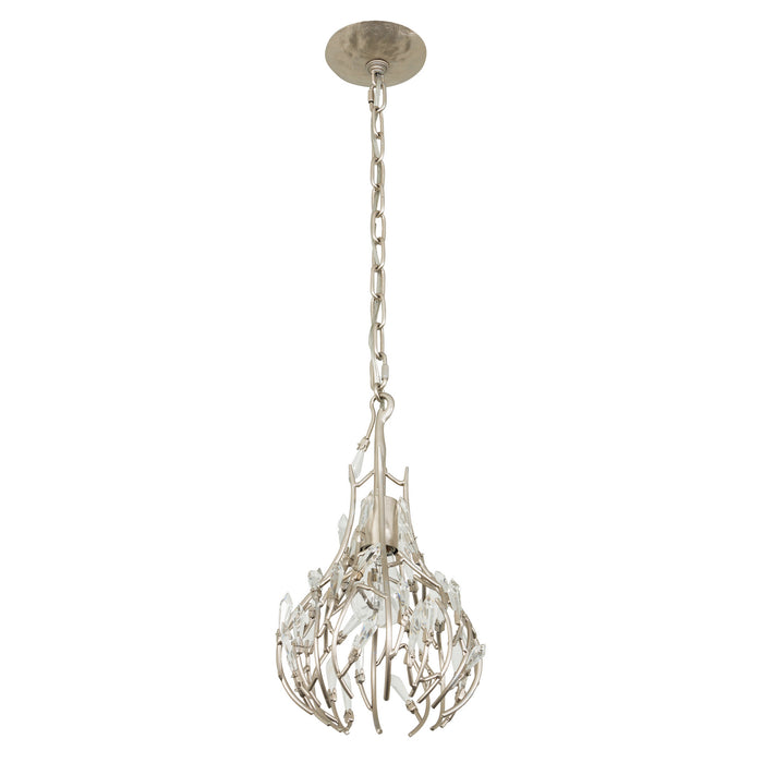 Varaluz 271M01GD One Light Mini Pendant, Gold Dust