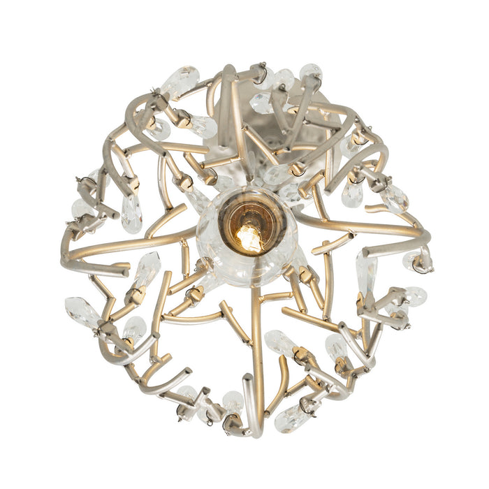 Varaluz 271M01GD One Light Mini Pendant, Gold Dust