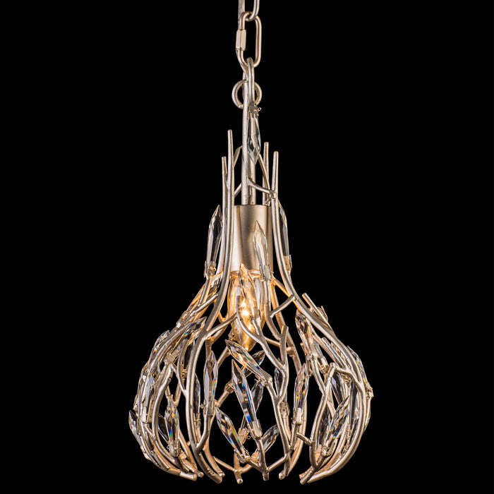 Varaluz 271M01GD One Light Mini Pendant, Gold Dust