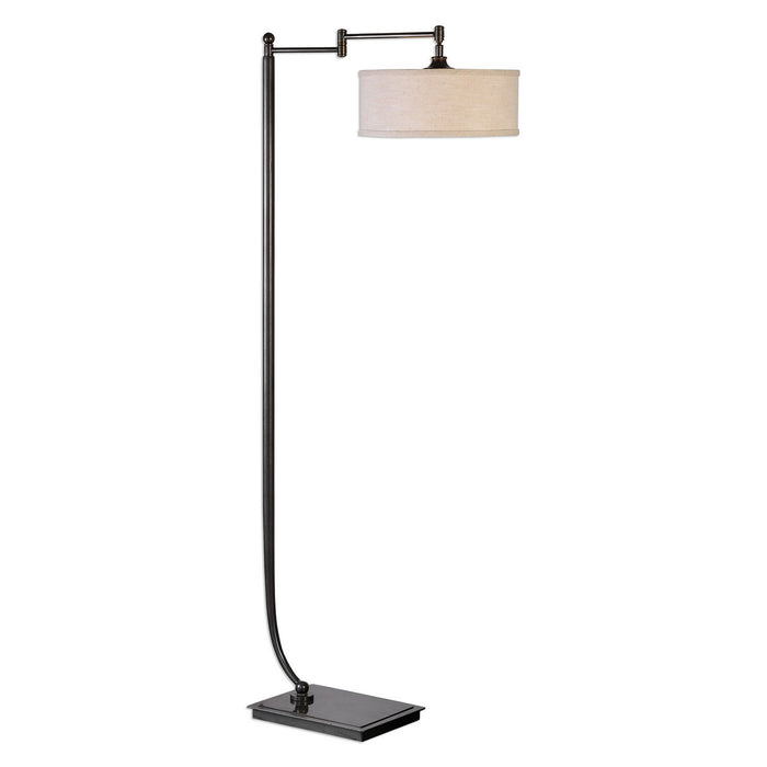 Uttermost 28080-1 One Light Floor Lamp, Dark Bronze