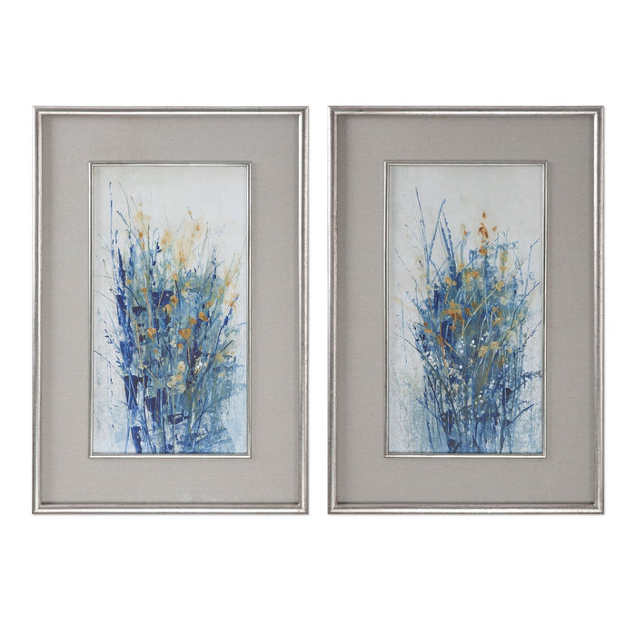 Uttermost 41558 Wall Art, Gray Linen