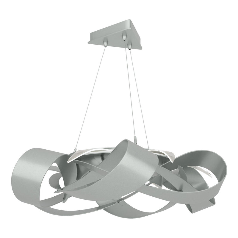 Hubbardton Forge 136525-LED-STND-82 LED Pendant, Vintage Platinum