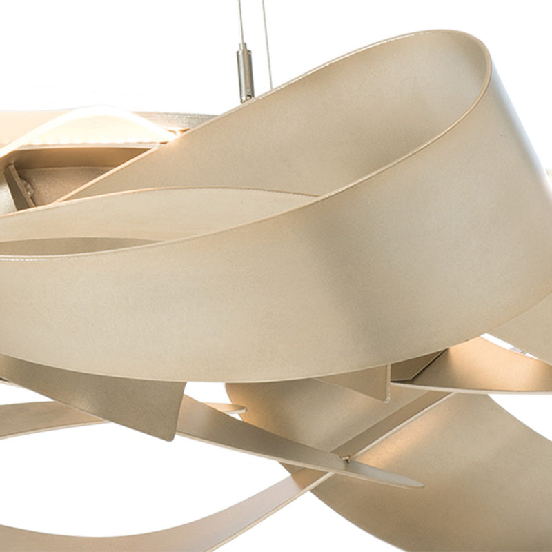 Hubbardton Forge 136525-LED-STND-84 LED Pendant, Soft Gold