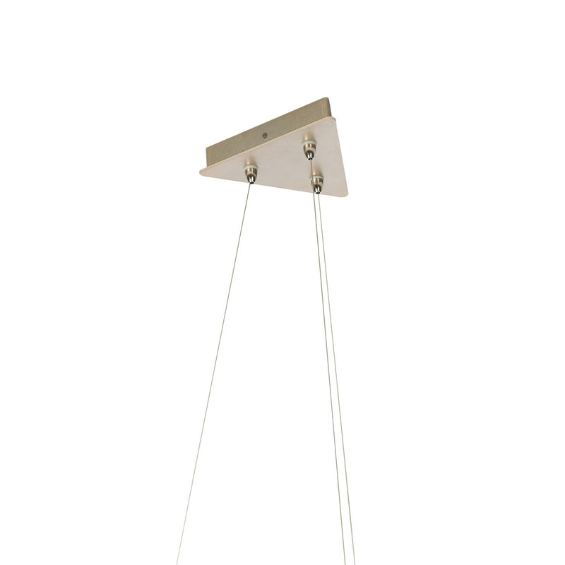Hubbardton Forge 136525-LED-STND-84 LED Pendant, Soft Gold