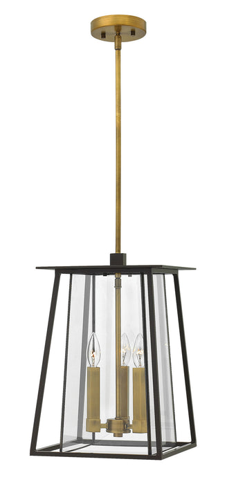 Hinkley 2102KZ LED Hanging Lantern, Buckeye Bronze