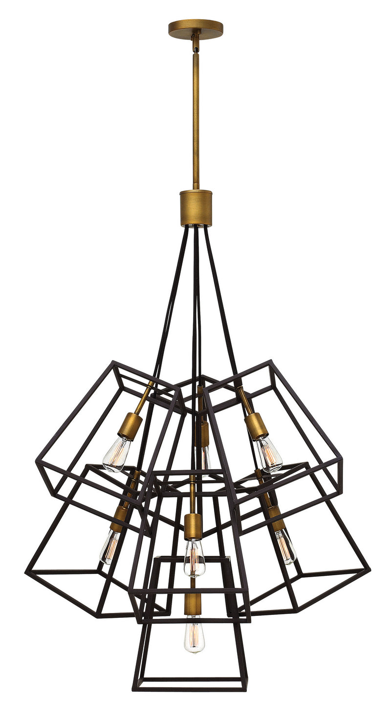 Hinkley 3357BZ LED Foyer Pendant, Bronze