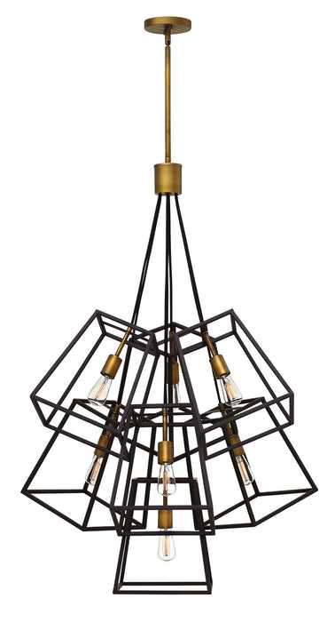 Hinkley 3357BZ LED Foyer Pendant, Bronze