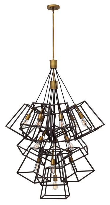 Hinkley 3358BZ LED Foyer Pendant, Bronze