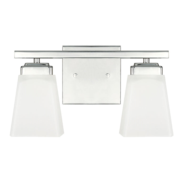 Capital Lighting 114421PN-334 Two Light Vanity, Polished Nickel