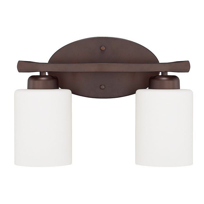 Capital Lighting 115221BZ-338 Two Light Vanity, Bronze
