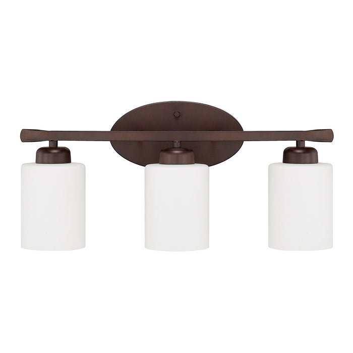 Capital Lighting 115231BZ-338 Three Light Vanity, Bronze
