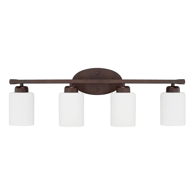 Capital Lighting 115241BZ-338 Four Light Vanity, Bronze