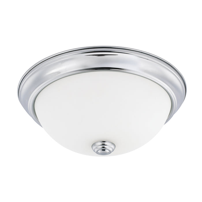 Capital Lighting 214721CH Two Light Flush Mount, Chrome