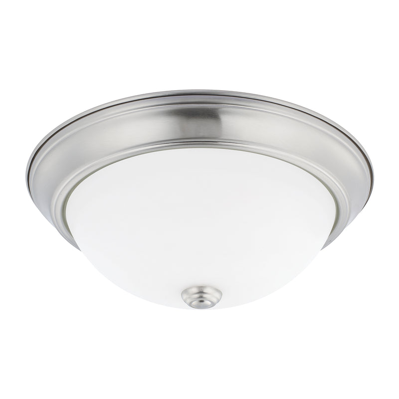 Capital Lighting 214722BN Two Light Flush Mount, Brushed Nickel