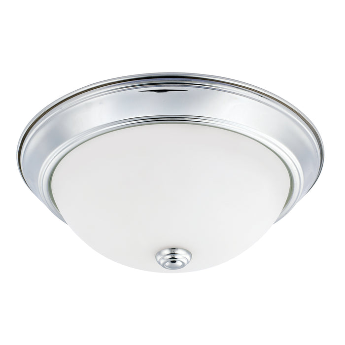 Capital Lighting 214722CH Two Light Flush Mount, Chrome