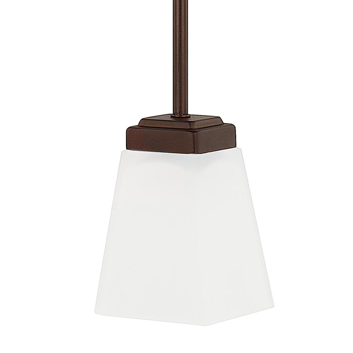 Capital Lighting 314411BZ-334 One Light Pendant, Bronze