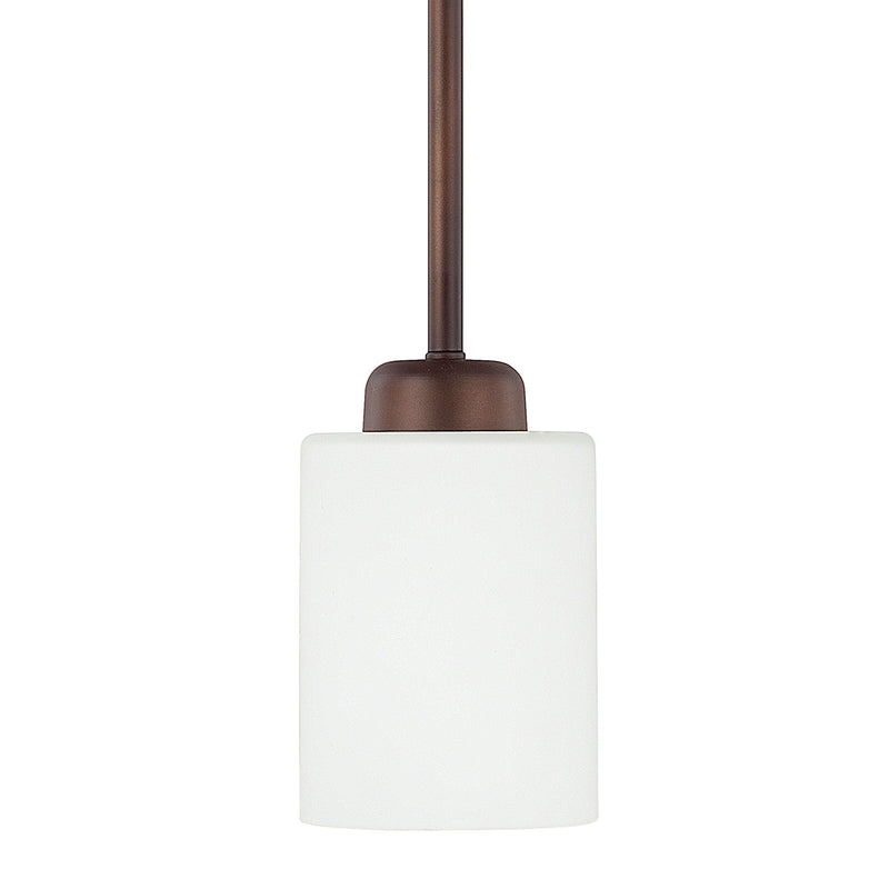 Capital Lighting 315211BZ-338 One Light Pendant, Bronze