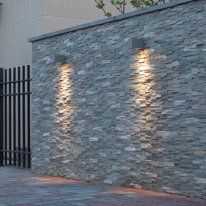 Eurofase 28280-026 LED Outdoor Wall Mount, Graphite Grey