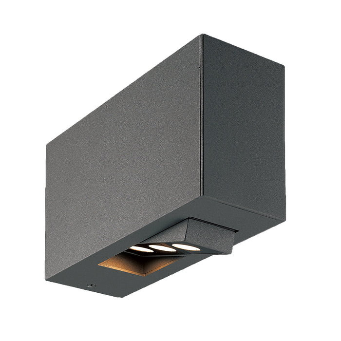 Eurofase 28280-026 LED Outdoor Wall Mount, Graphite Grey