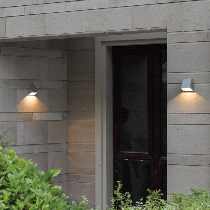 Eurofase 28281-016 LED Outdoor Wall Mount, Marine Grey
