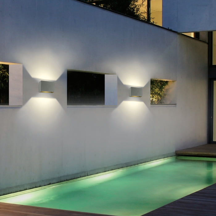 Eurofase 28282-013 LED Wall Mount, Marine Grey