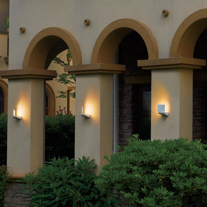Eurofase 28283-010 LED Outdoor Wall Mount, Marine Grey