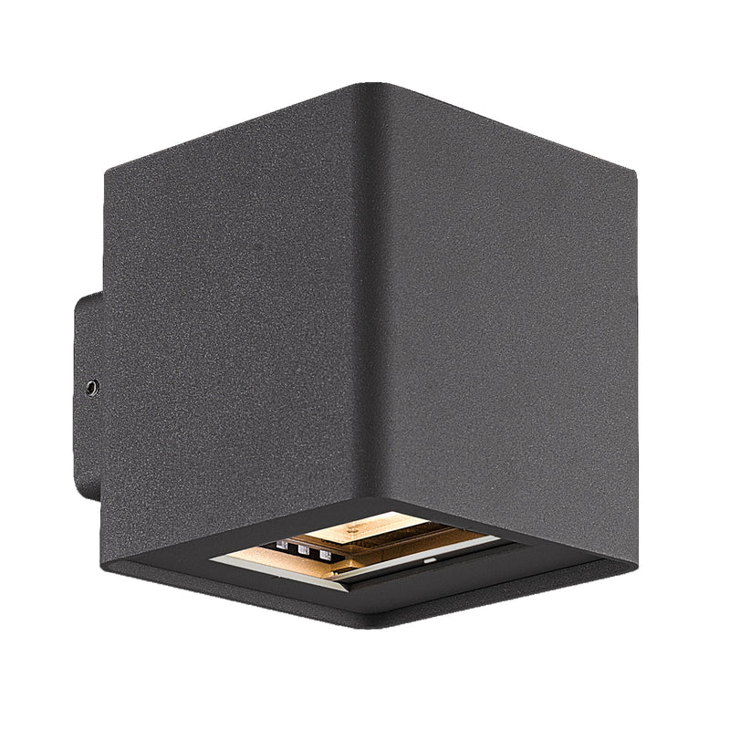 Eurofase 28285-021 LED Outdoor Wall Mount, Graphite Grey